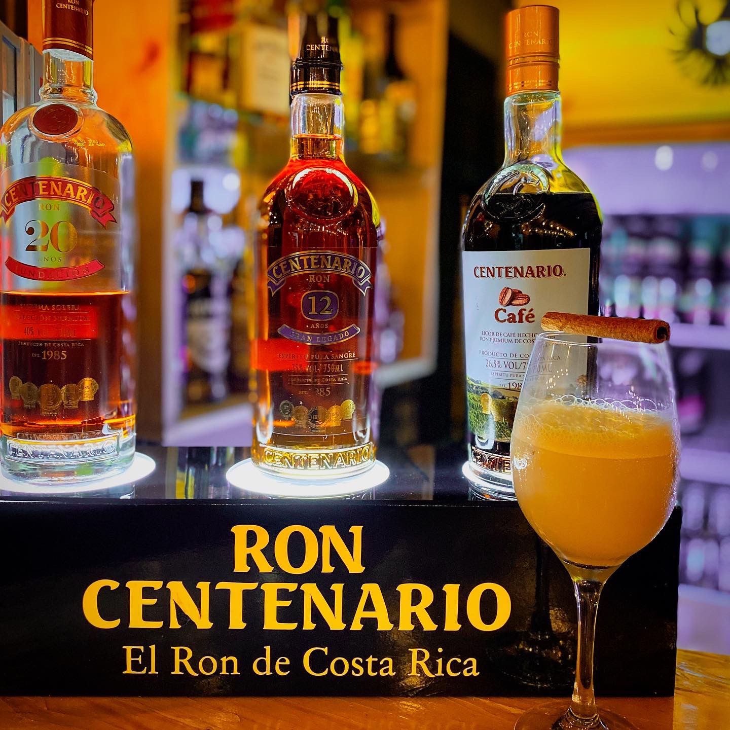 Coctel con licor de Café Cententario