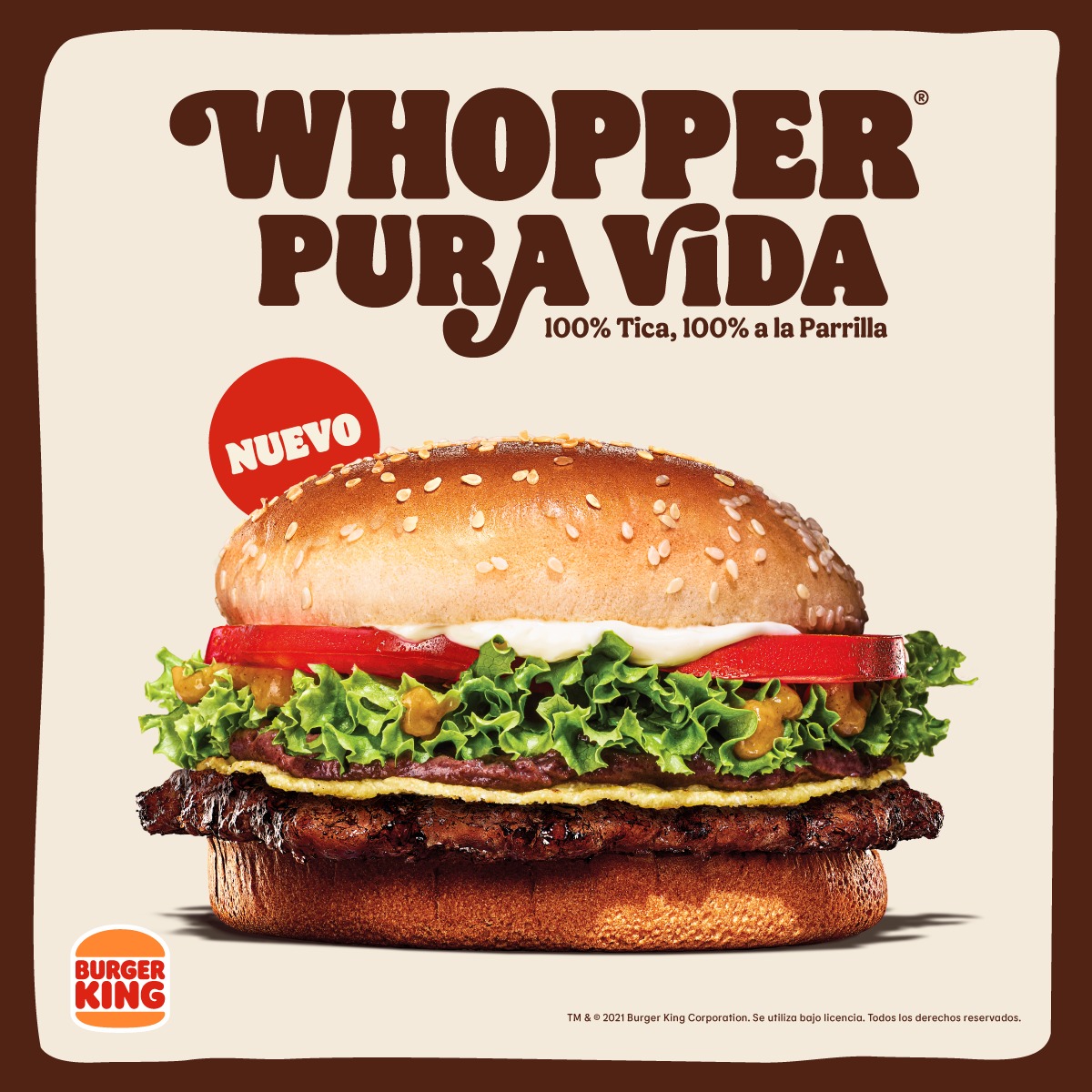 Whopper Pura Vida Combo