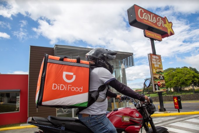 Carls Jr en Didi Food Costa Rica