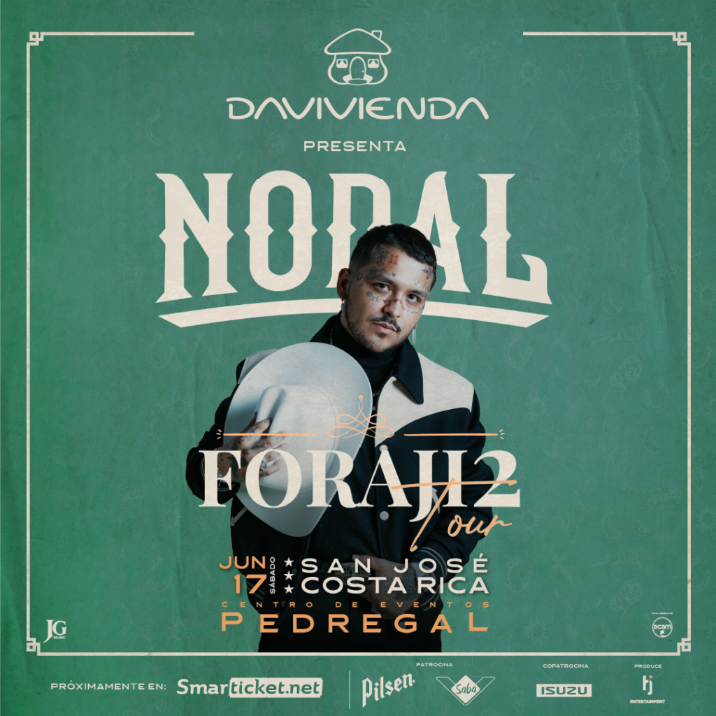 Christian Nodal confirma concierto en Costa Rica 
