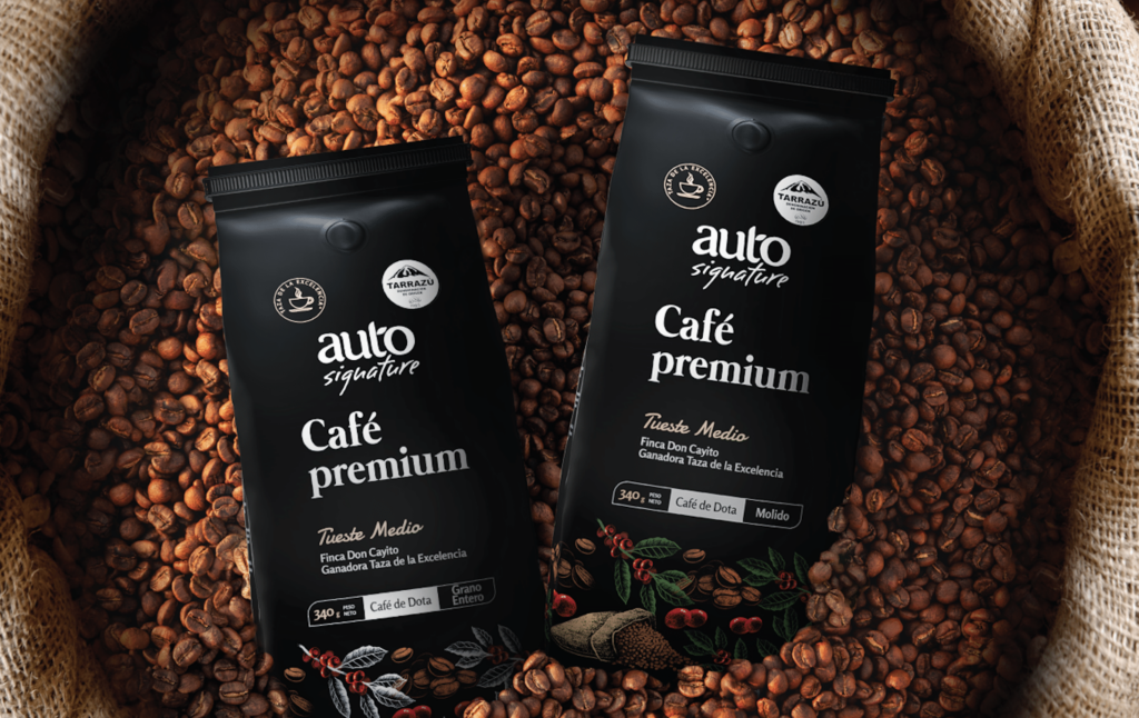 Con café de especialidad, Auto Mercado lanza su marca Auto Signature